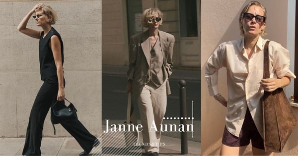 法式復古80年代的高級感:內容創作者Janne Aunan短捲髮的慵懶氣場,讓人一眼愛上!