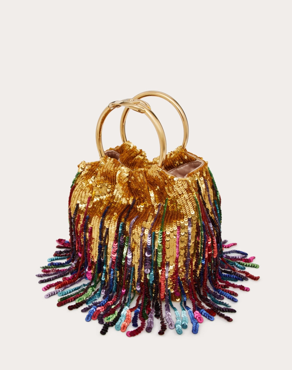 Valentino Garavani Carry Secrets small embroidered bucket bag刺繡水桶包