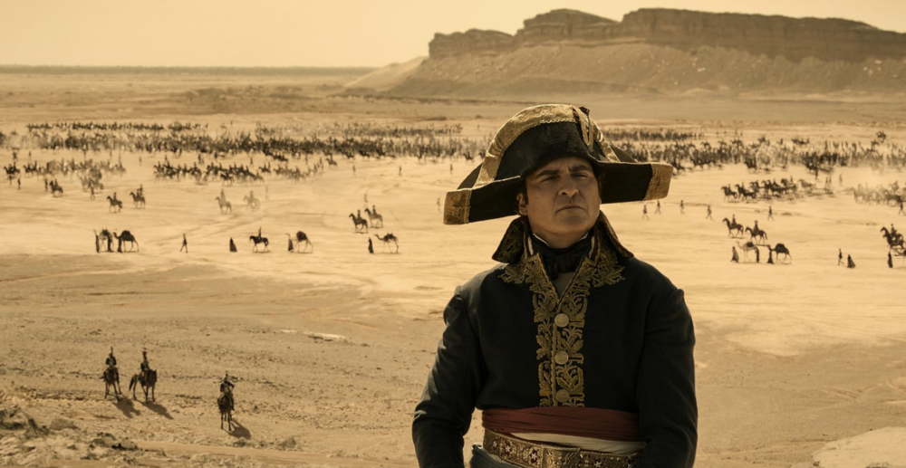 奧斯卡影帝Joaquin Phoenix飾演Napoleon。