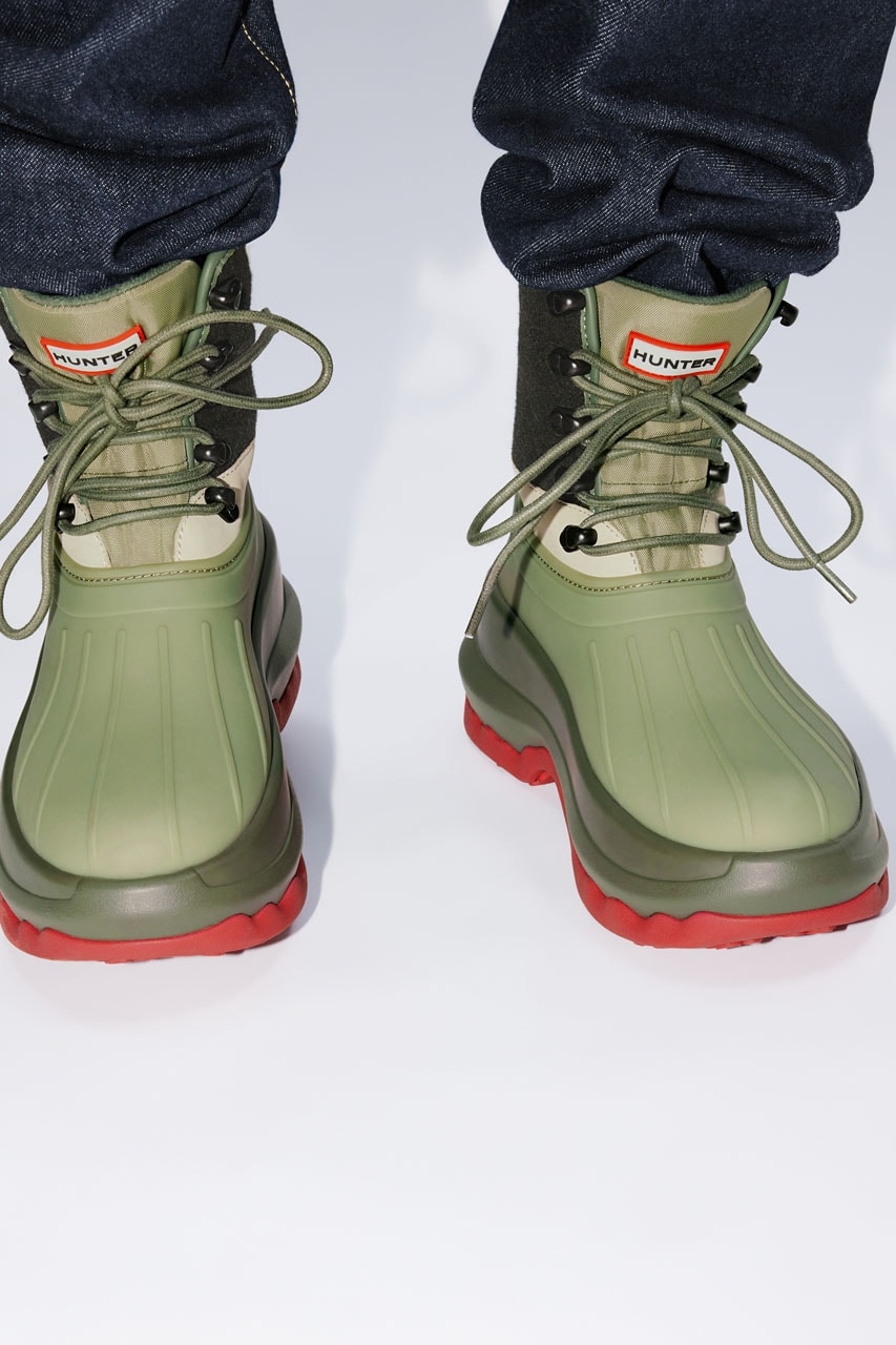Kenzo × Hunter Unisex Mid Duck Boot中筒靴
