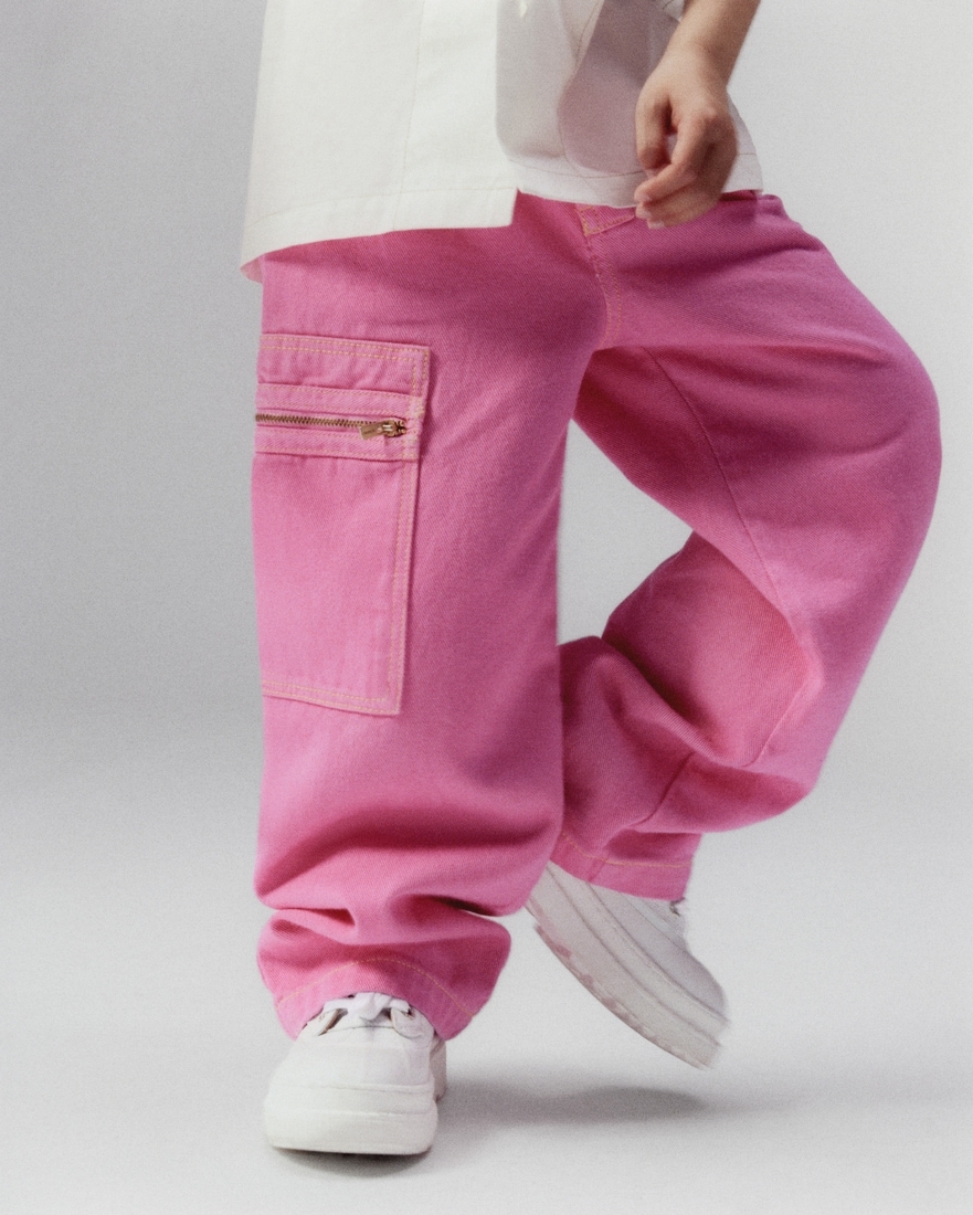 Jacquemus Les Meunier enfant皮革和橡膠工裝靴