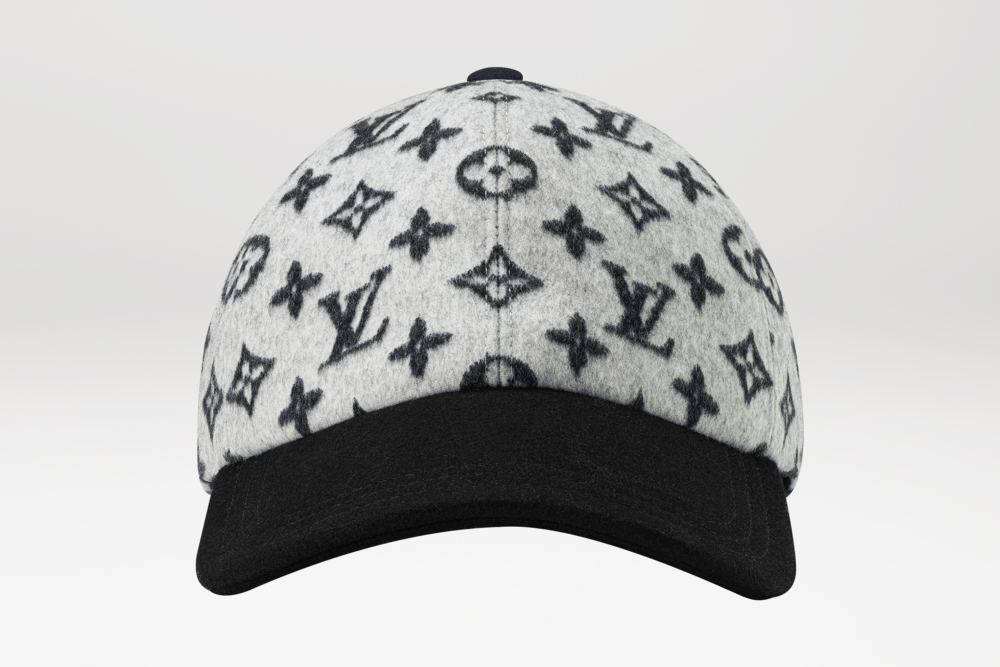 Louis Vuitton FLANELV CAP BLACK 棒球帽