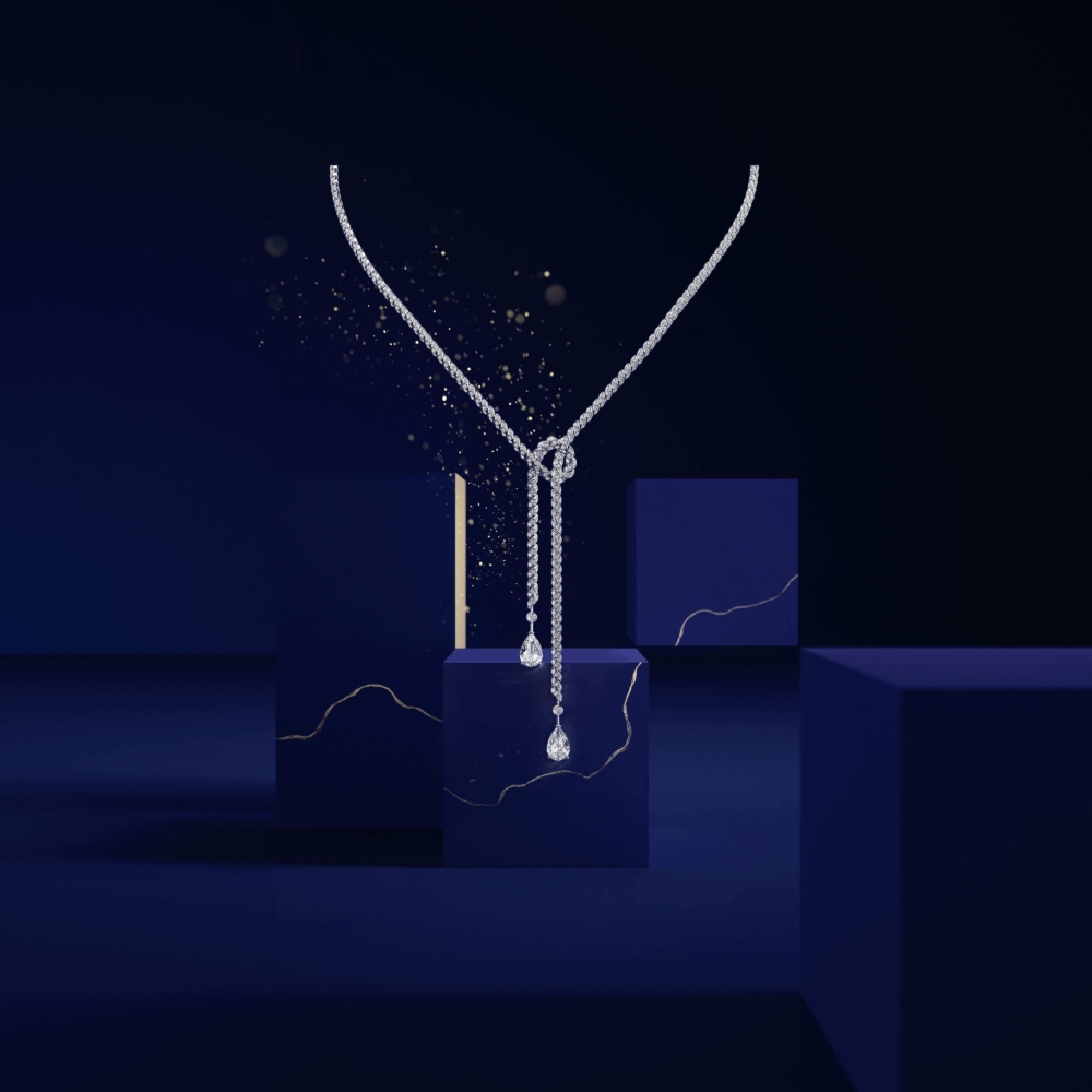 Chaumet Maharani de Chaumet 18K白金項鏈