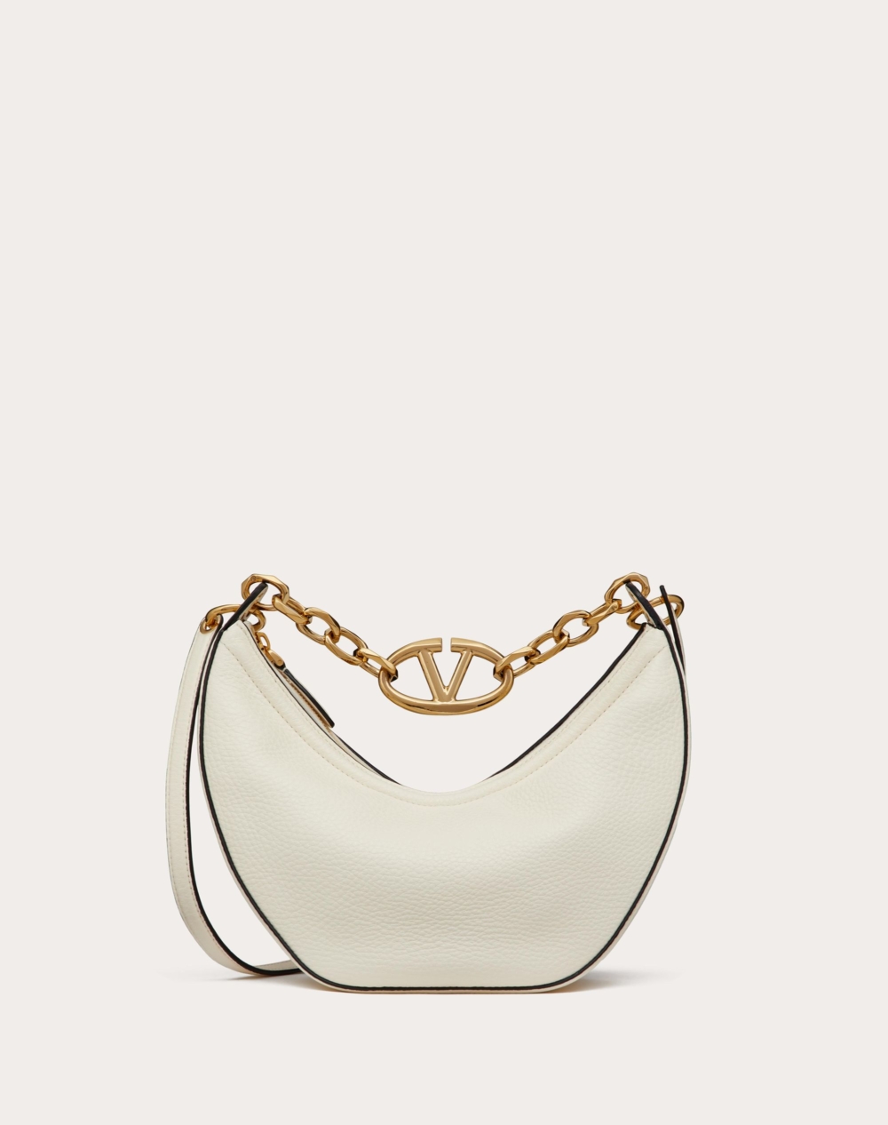 Valentino Vlogo Moon鏈條皮革Hobo包