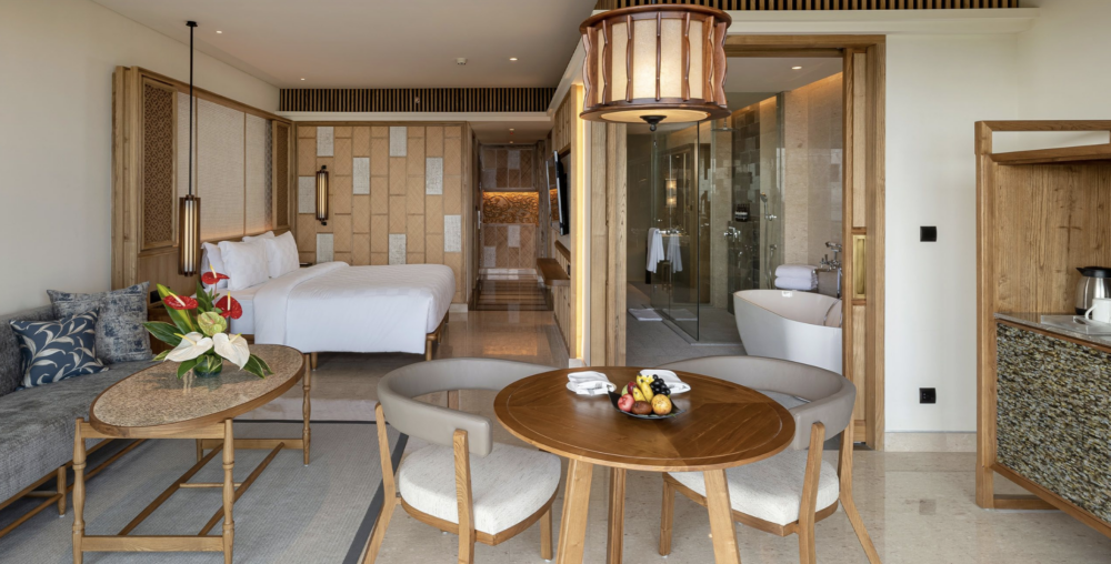 AYANA Segara Bali的房間。