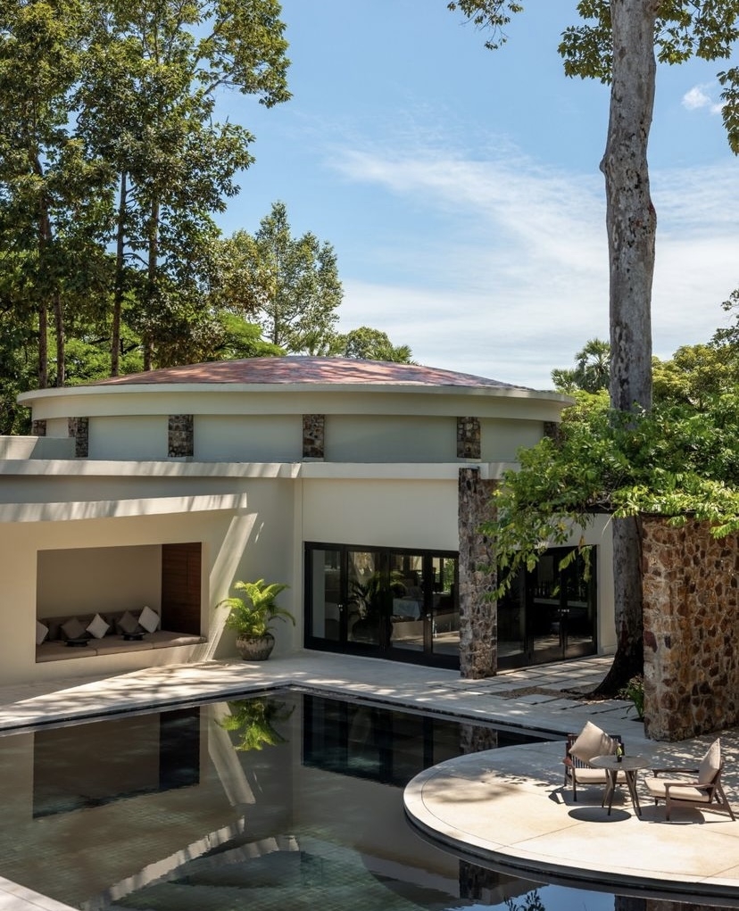 安縵薩拉（Amansara）是20世紀60年代新高棉建築的代表性傑作。