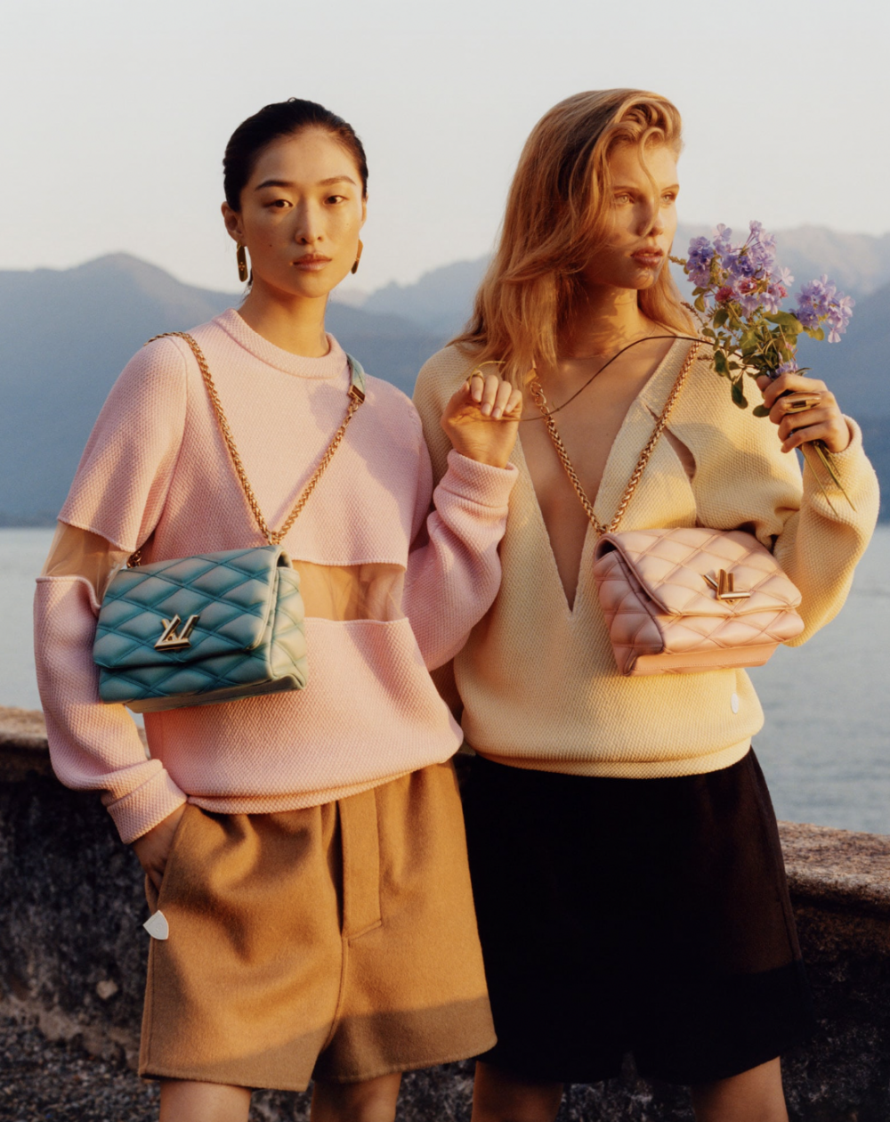 在新季中登場的夢幻色調。