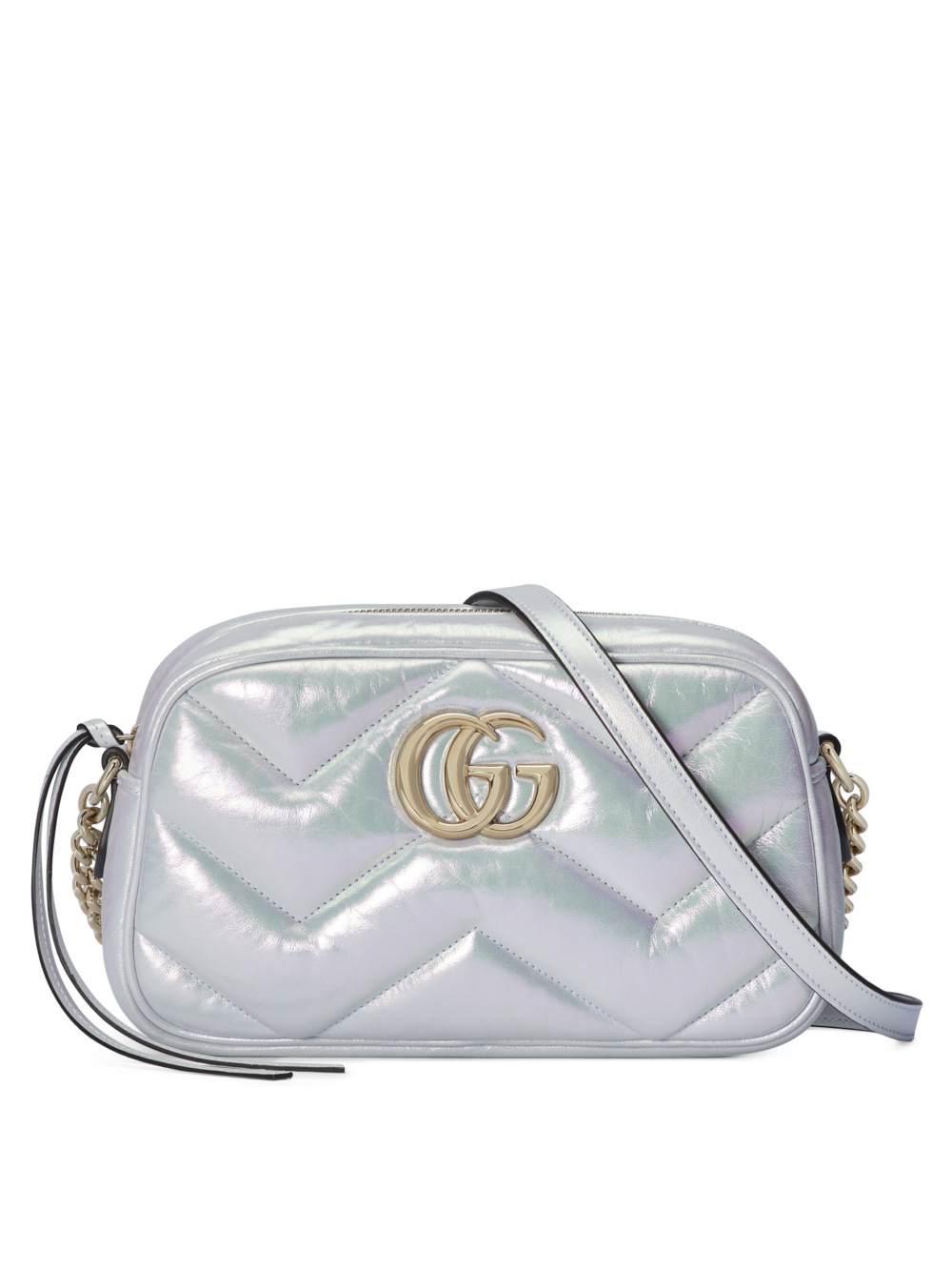 Marmont炫彩蓬蓬橢圓包 。