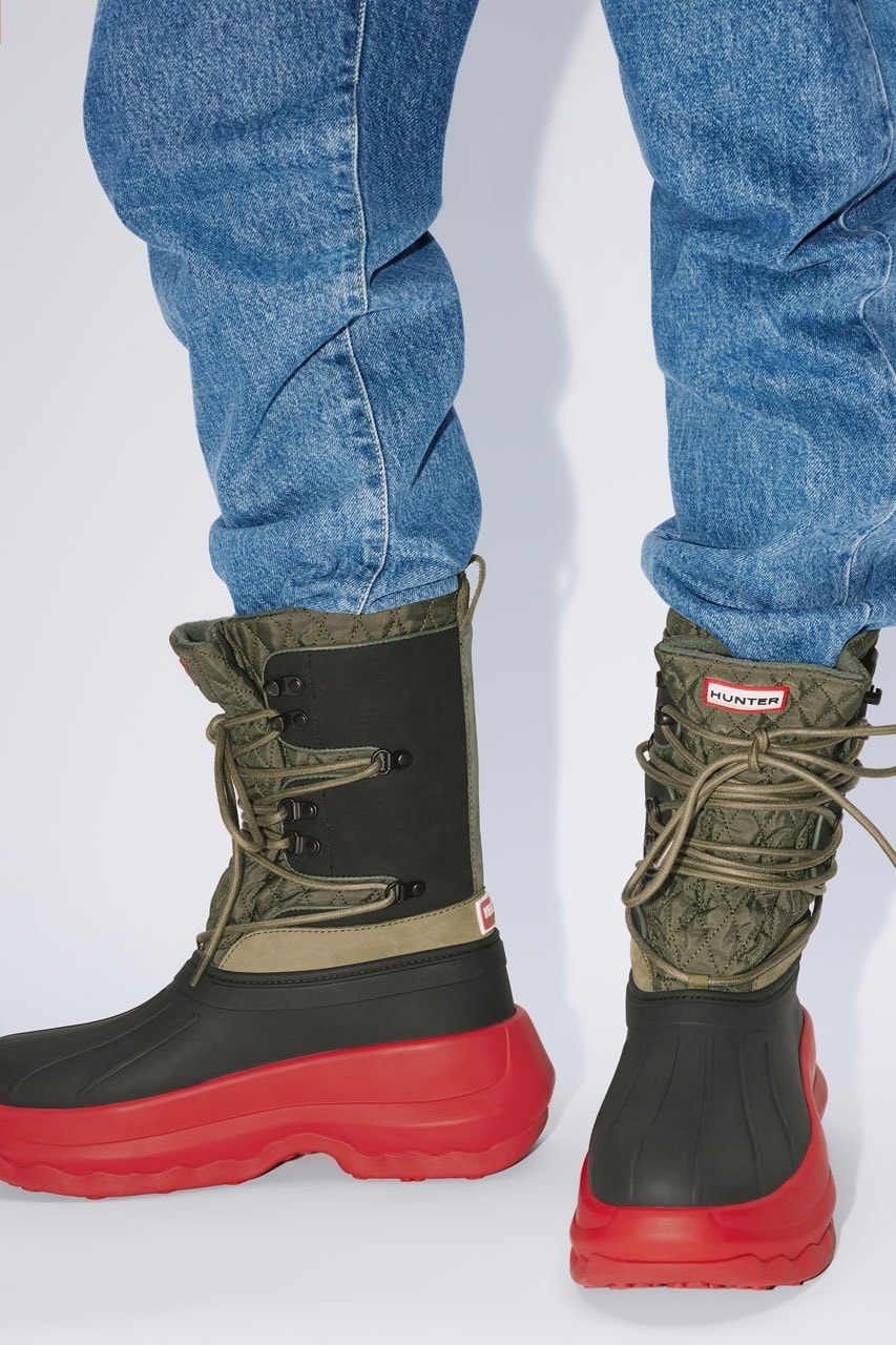 Kenzo × Hunter ANKLE BOOTS裸靴