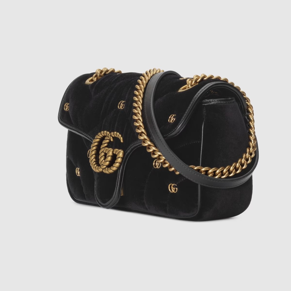 GG MARMONT SMALL SHOULDER BAG黑色