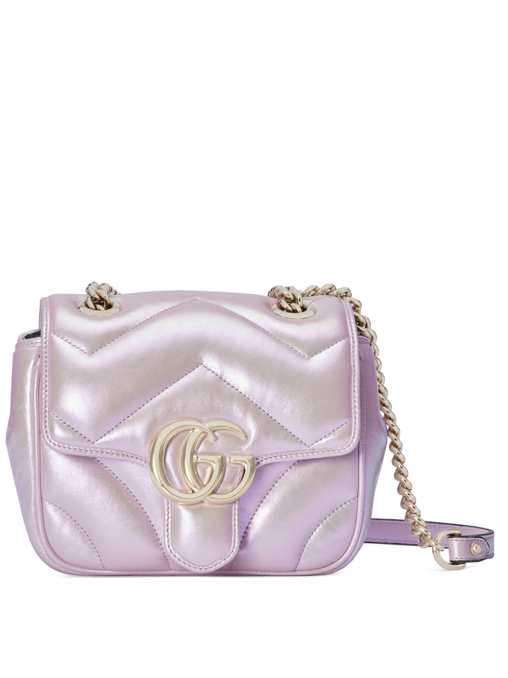 Marmont炫彩蓬蓬小方包 。