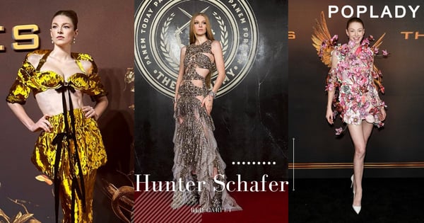 宛如個人時裝秀：「最美變性模特兒」Hunter Schafer為新戲《飢餓遊戲：鳴鳥與游蛇之歌》宣傳