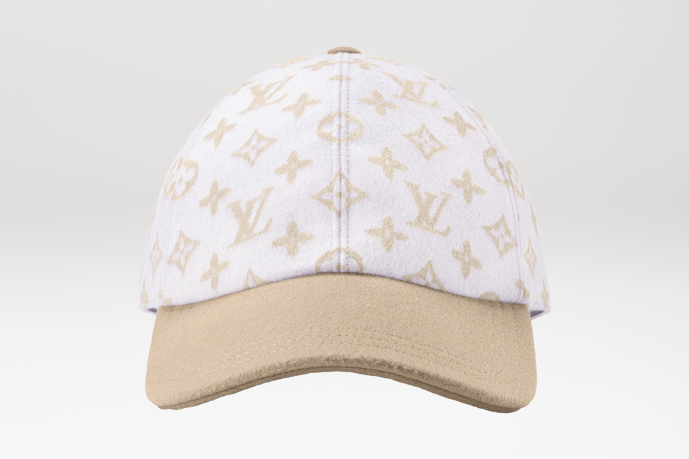 Louis Vuitton FLANELV CAP WHITE 棒球帽 