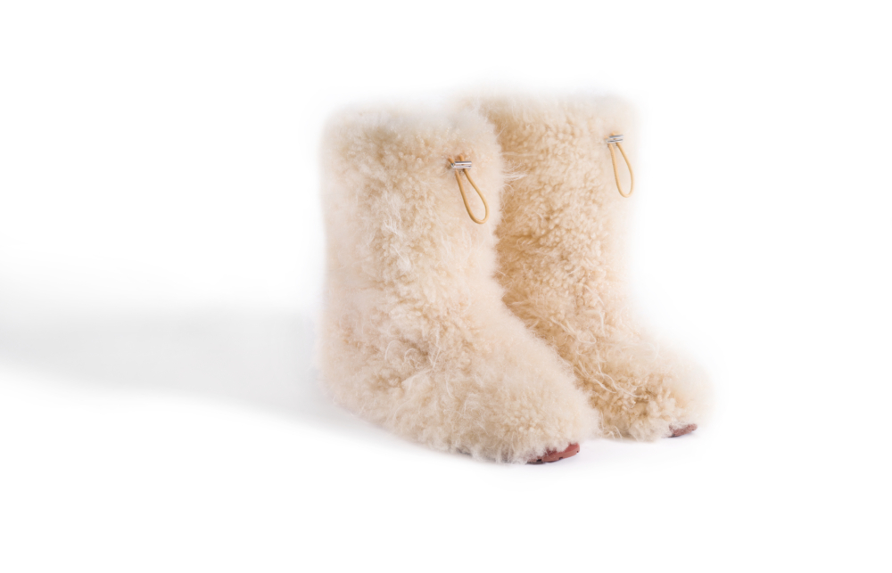 Loro Piana 羊皮雪後靴