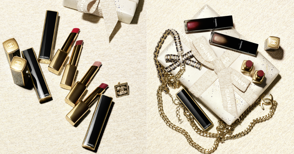 ROUGE ALLURE L'EXTRAIT絕色亮澤唇膏 各HK$450/2g；ROUGE ALLURE LAQUE極致鏡面水光唇釉 各HK$360 / 5.5ml