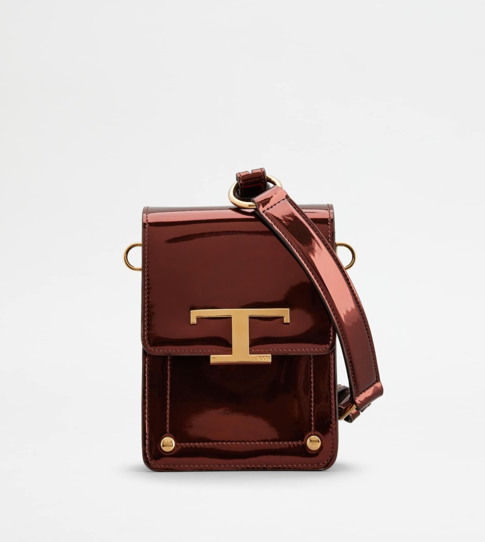 Tod's T Timeless超小號皮革手袋