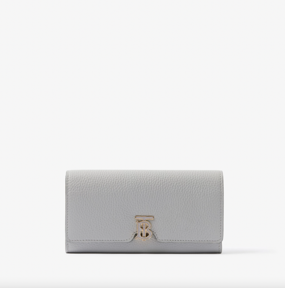 Grainy Leather TB Continental Wallet。