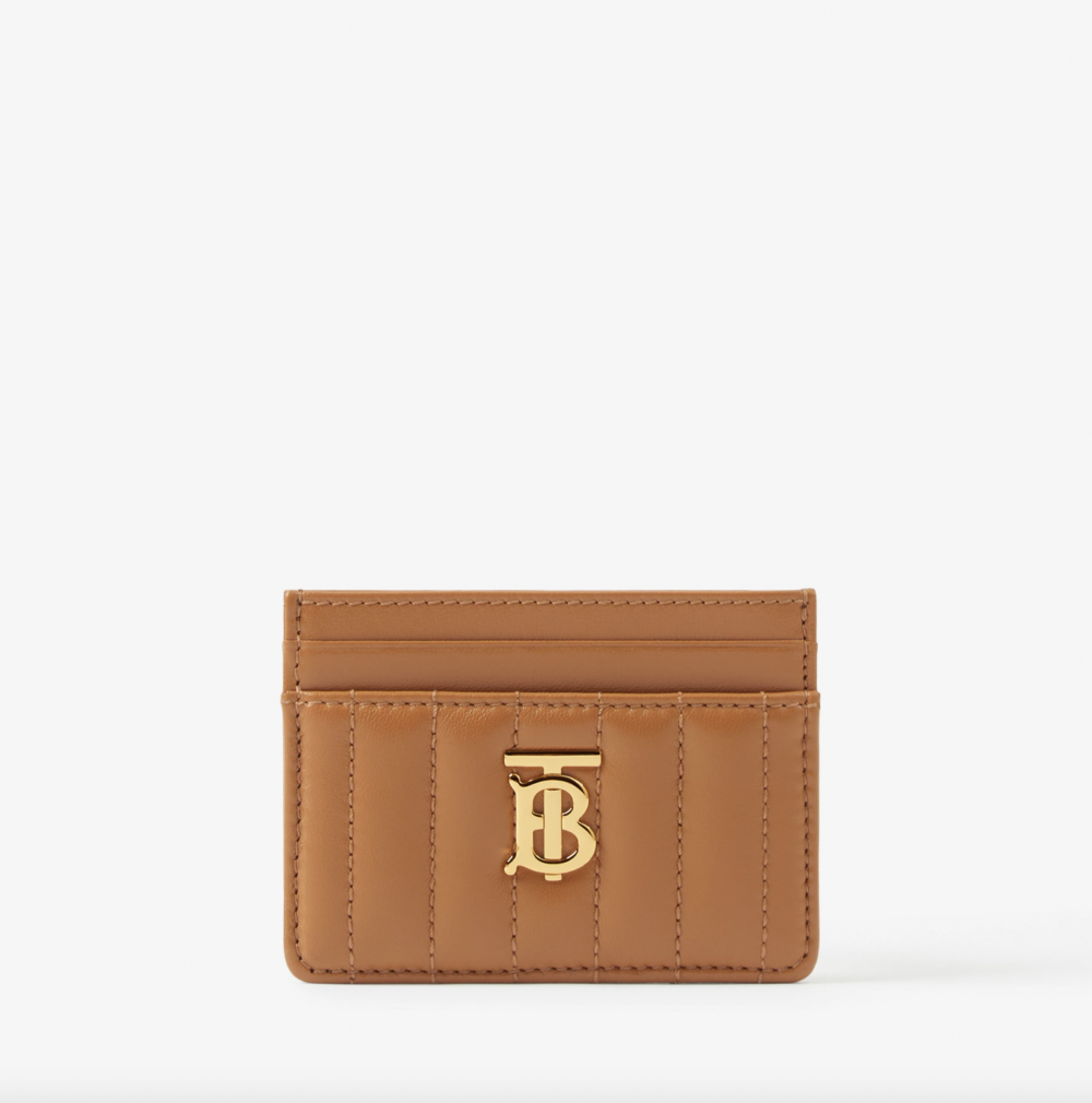 Quilted Leather Lola Card Case。