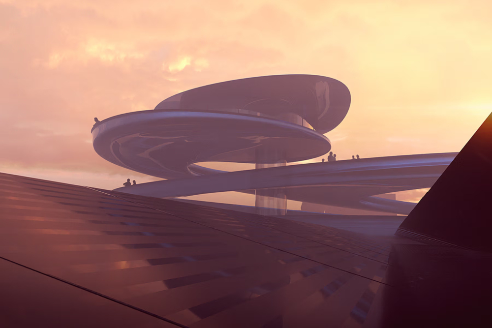 建造名為「Tornado」的建築。