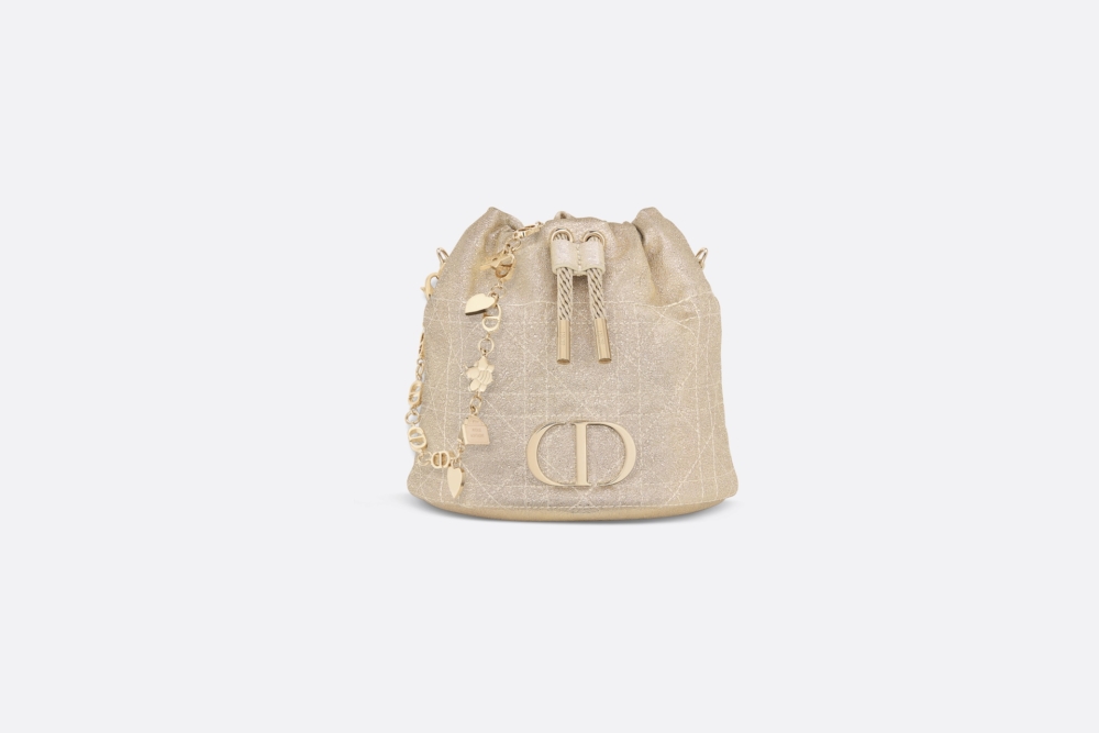 Dior 2024春夏系列金色兒童手袋1：Dior兒童小手袋