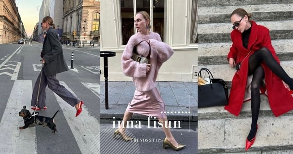 生活在巴黎的模特兒inna fisun:遛狗日常、隨性的街拍造型,充滿法式高級感!