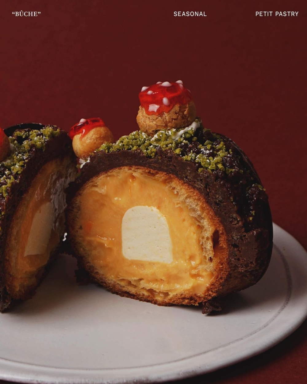 r e l i v e & cakes studio推出的聖誕蛋糕。