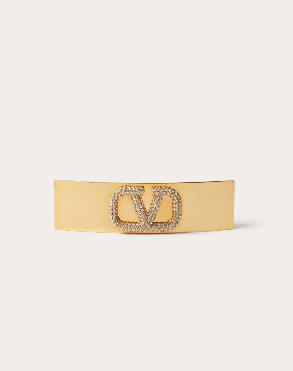 Valentino Vlogo Signature Metal Hair Clip Made In Metal硬髮夾