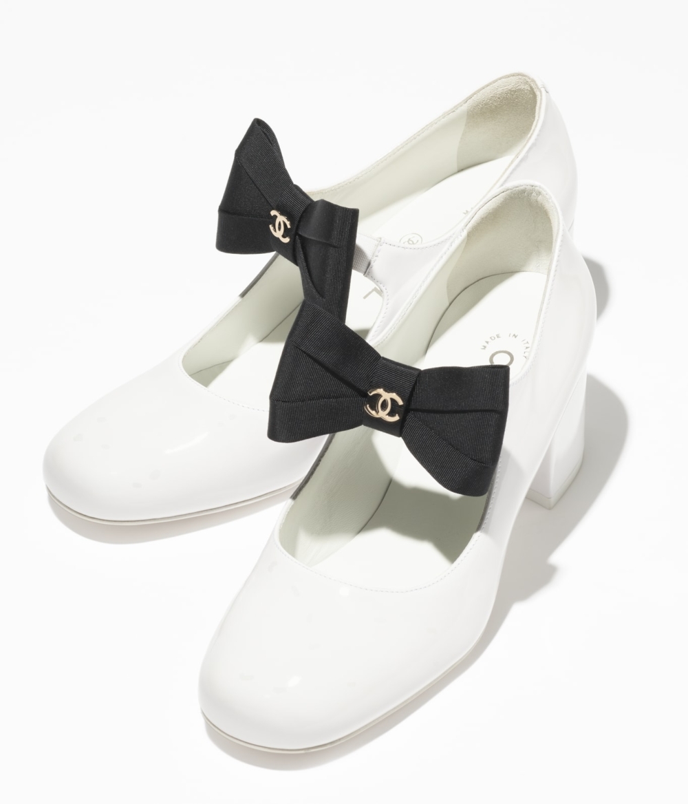 CHANEL蝴蝶結Mary Jane鞋