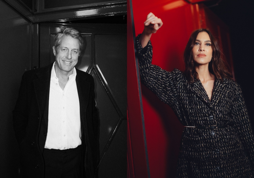 Hugh Grant、Alexa Chung。
