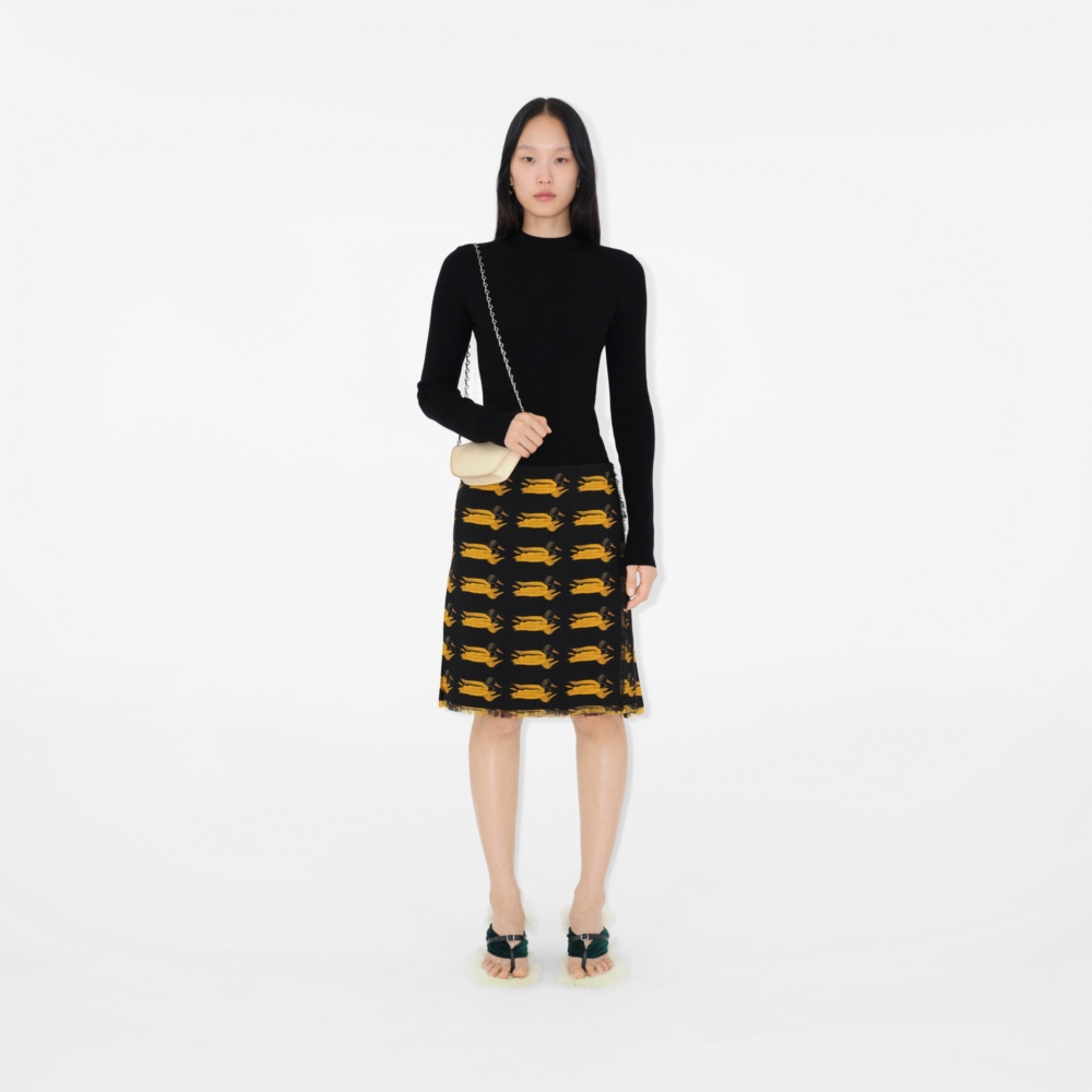 羊皮鏈帶Burberry Shield單肩包