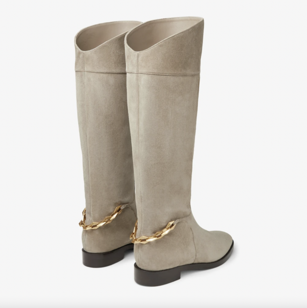 Nell Knee Boot Flat。
