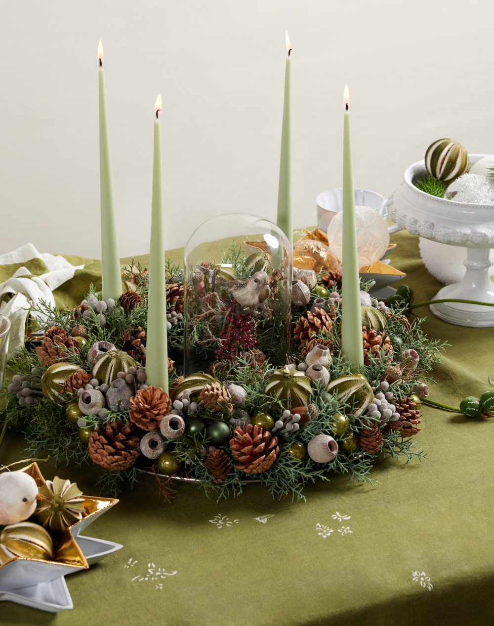 精緻又唯美造型的花禮。