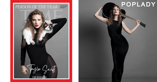 Taylor Swift獲選2023年度《TIME》雜誌「風雲人物」，獲獎第一時間：「我可以帶我的貓去拍封面嗎？」