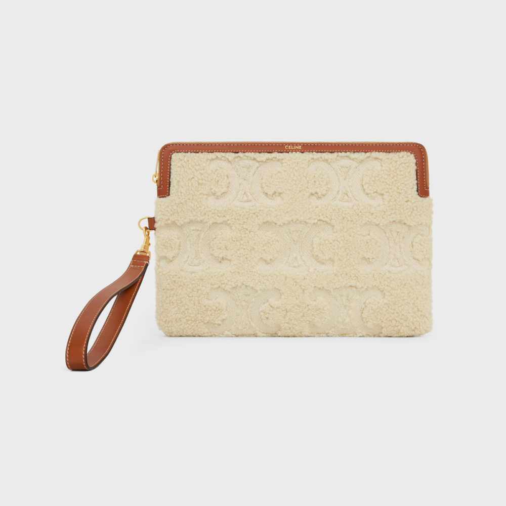 CELINE Small Pouch With Strap