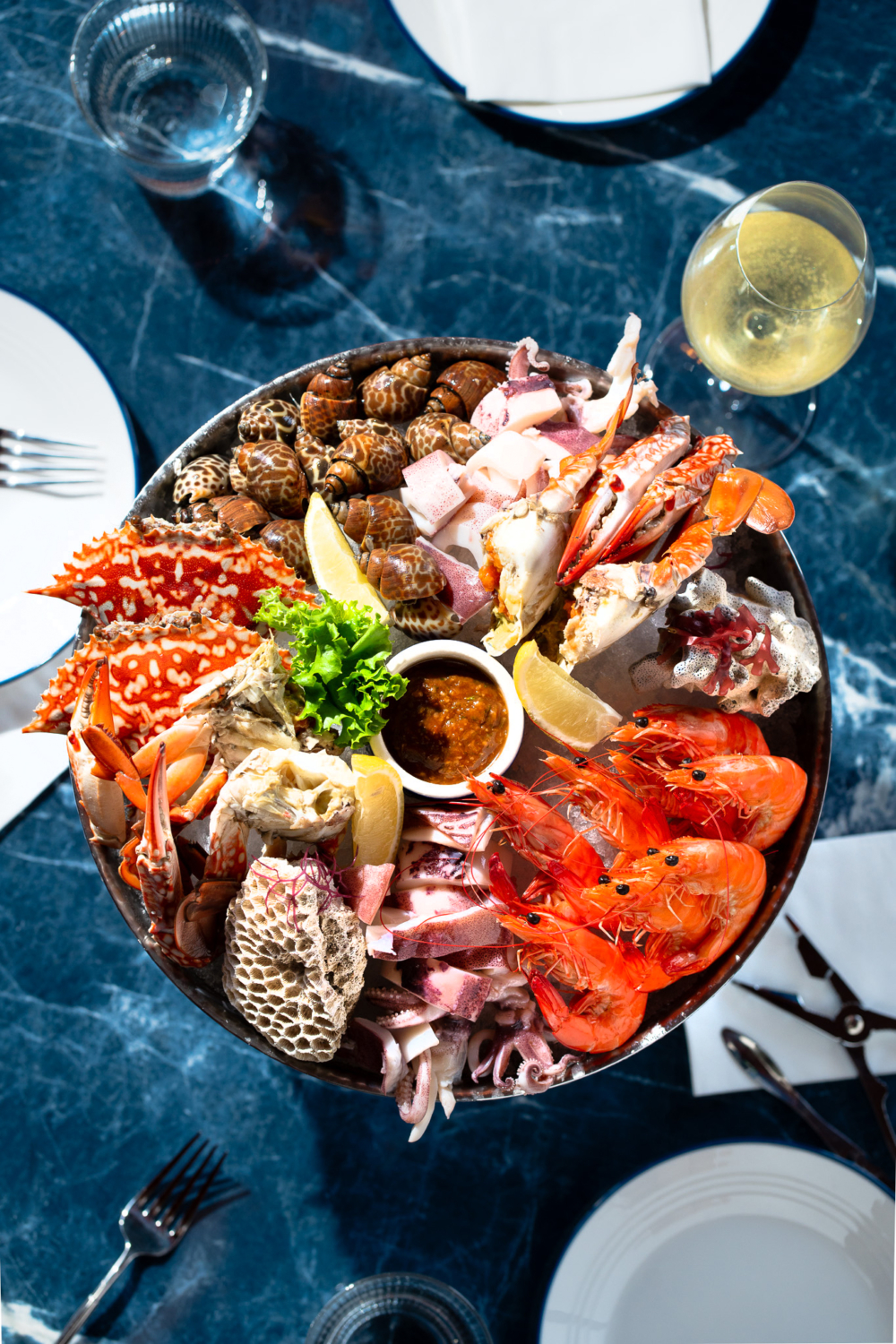 浮島海鮮拼盤四人。
