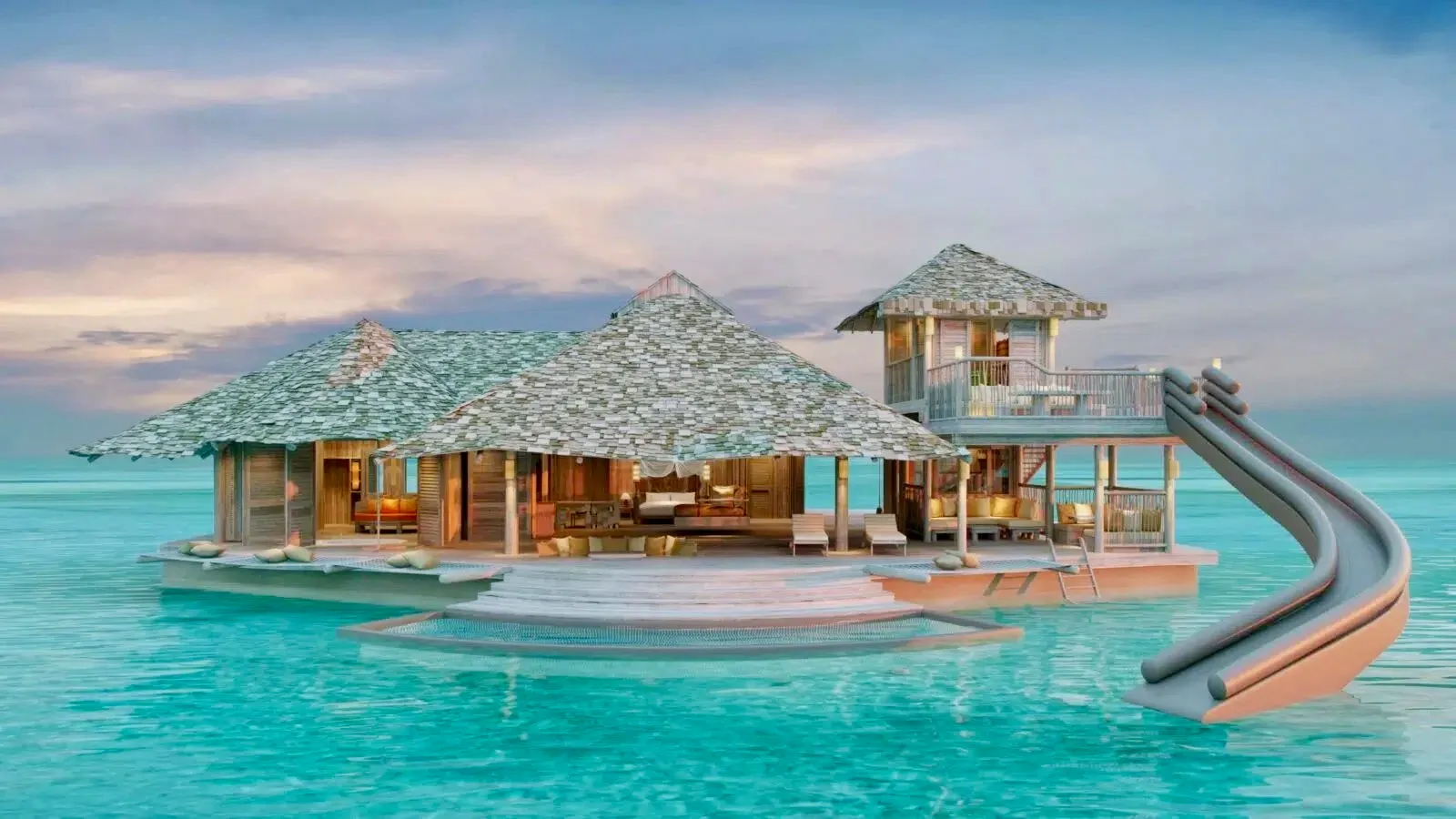 Castaway 是馬爾代夫的第一座浮動別墅