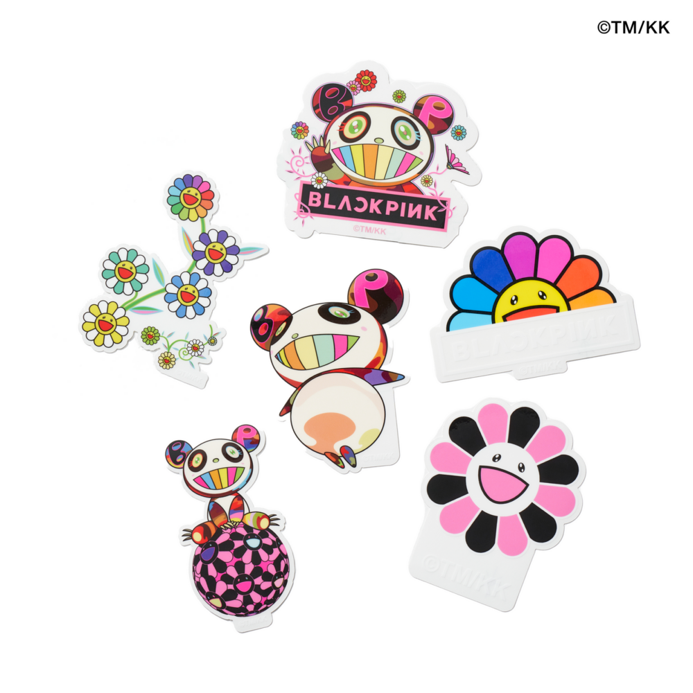BLACKPINK × 村上隆聯名商品正式開售貼紙