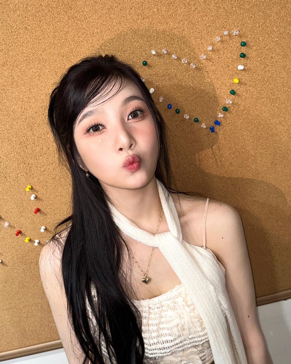 近期韓國女團流行起這款Inner Bang「紫蘇葉瀏海」