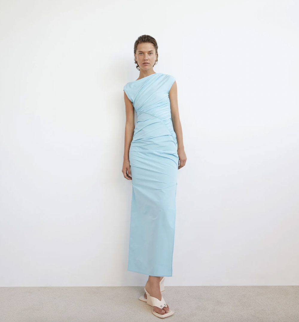 KAYA Dress Iris Blue。