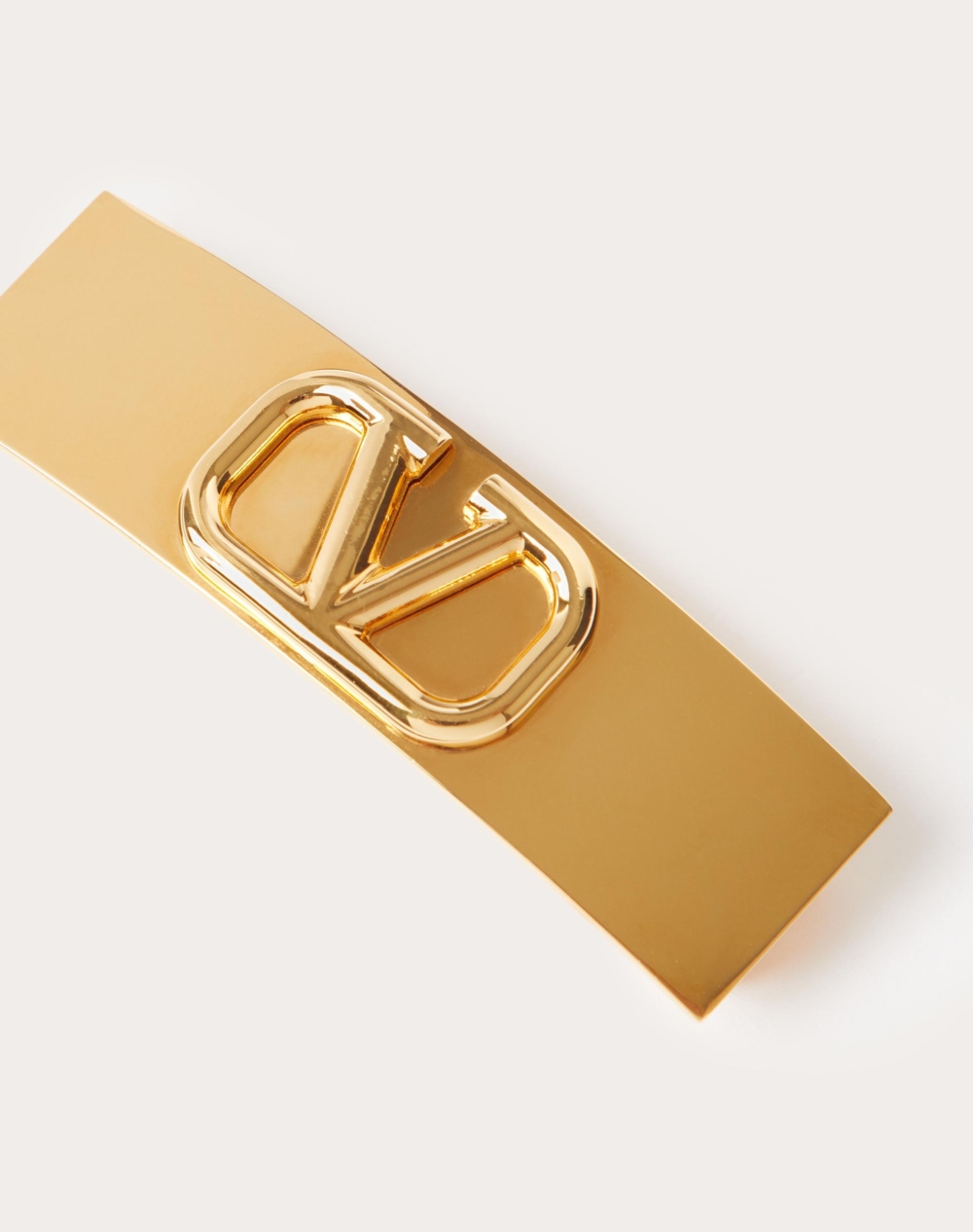 Valentino Vlogo Signature Metal Hair Clip Made In Metal硬髮夾