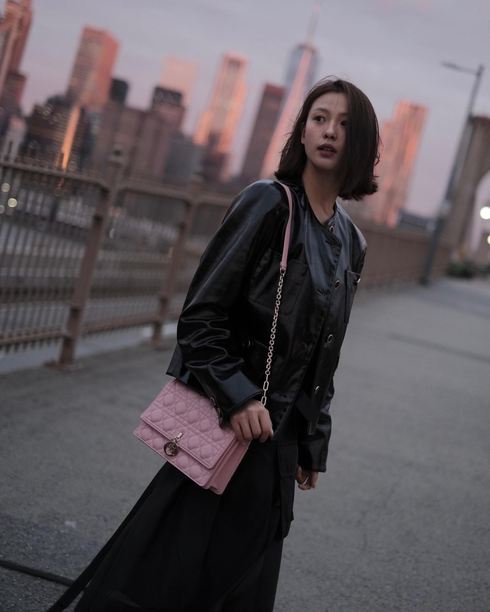 《Sweet Home 2》高旻示私服穿搭1:黑色皮革