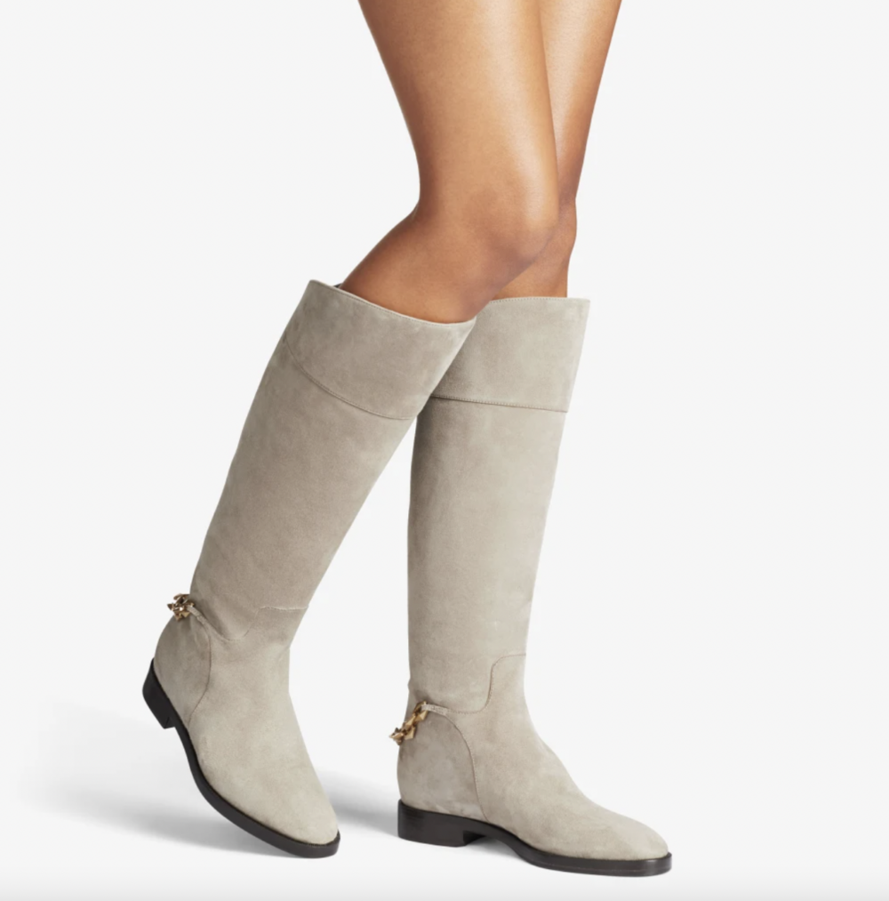 Nell Knee Boot Flat。