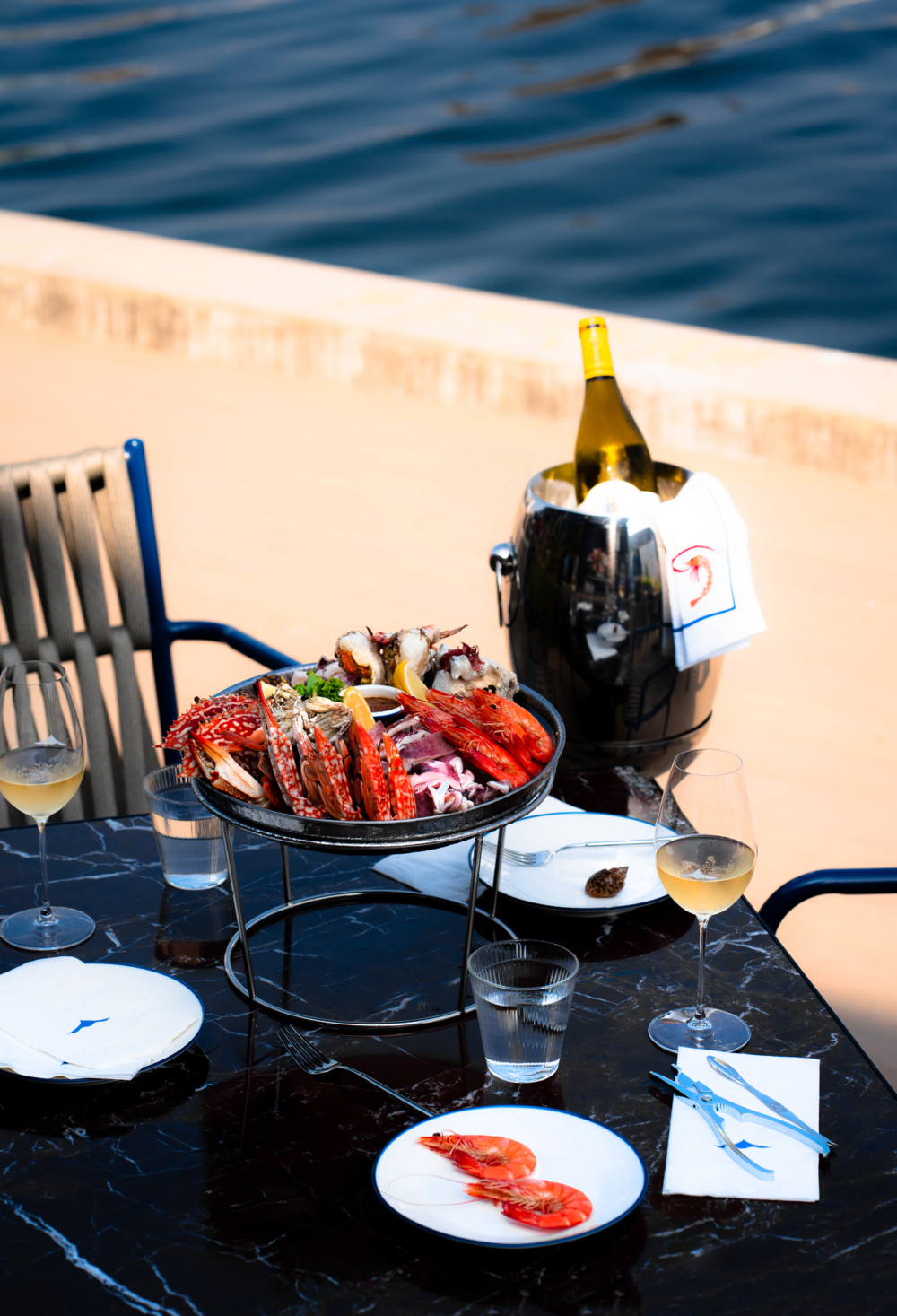 享受有著海景相伴的愜意時光。