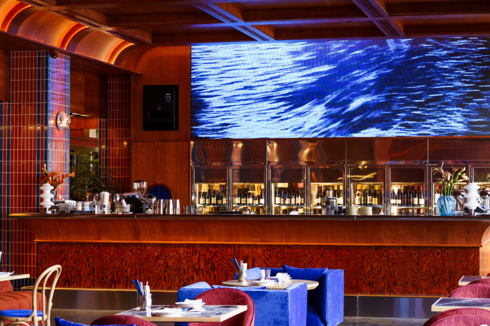 極具設計感的室內空間。