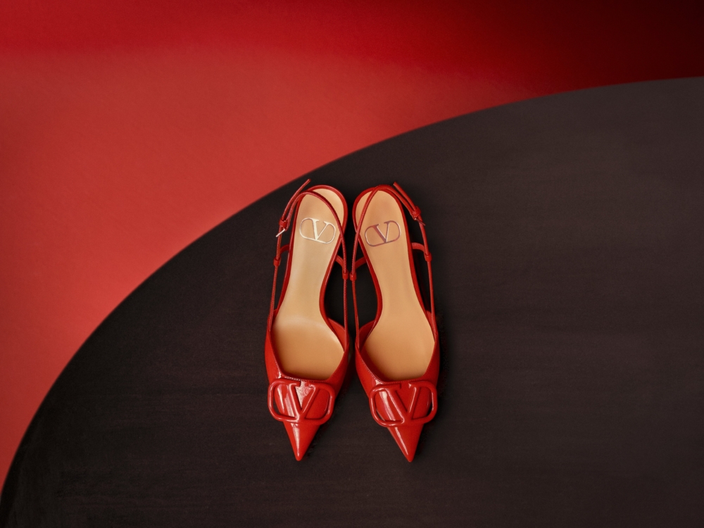 Valentino VLogo Signature高跟鞋