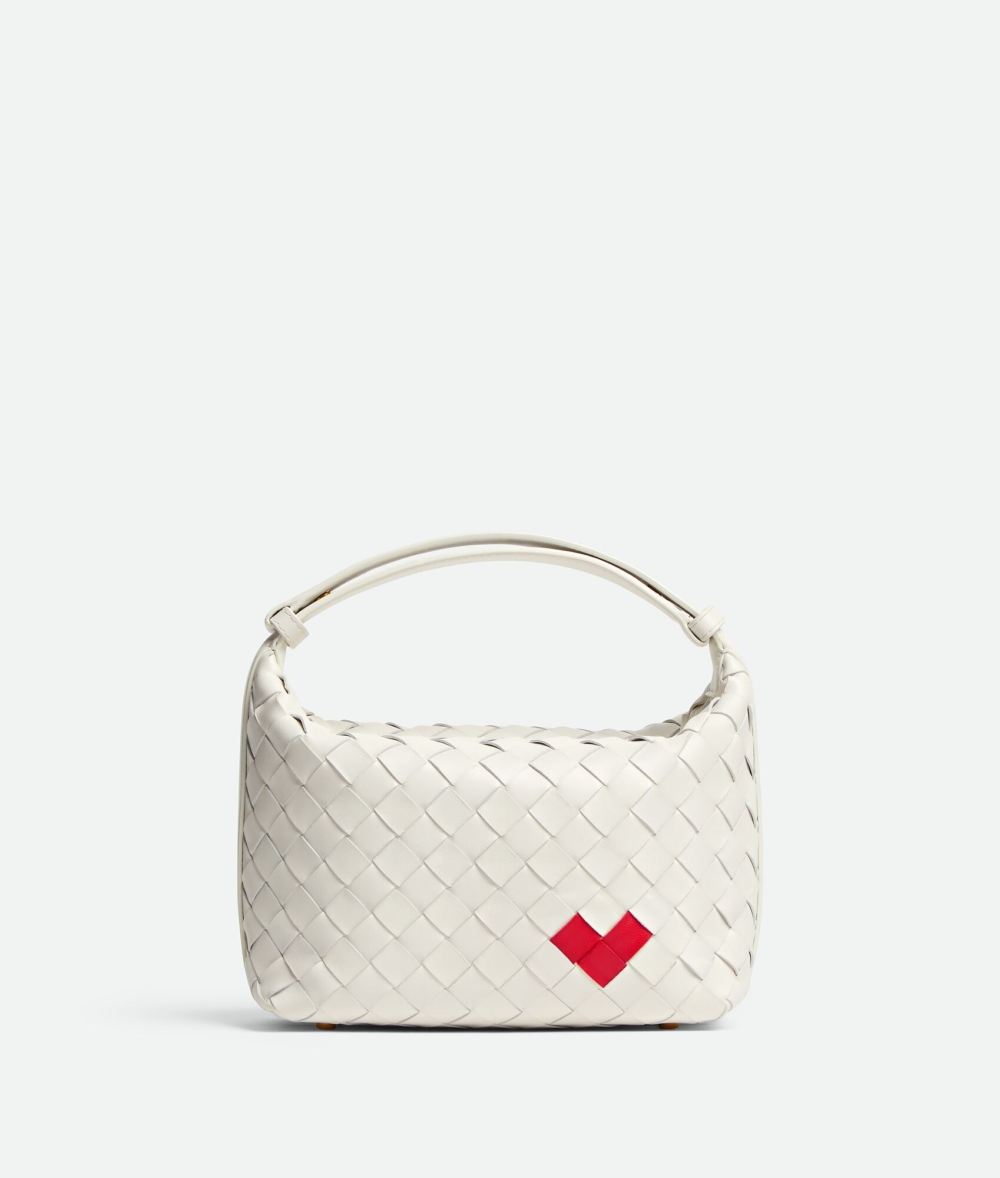 Bottega Veneta MINI WALLACE 編織皮革手提包