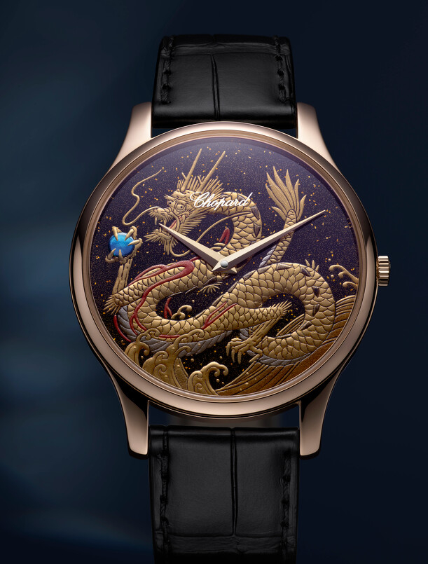 Chopard龍年限定L.U.C XP Urushi Year of the Dragon龍年蒔繪腕錶