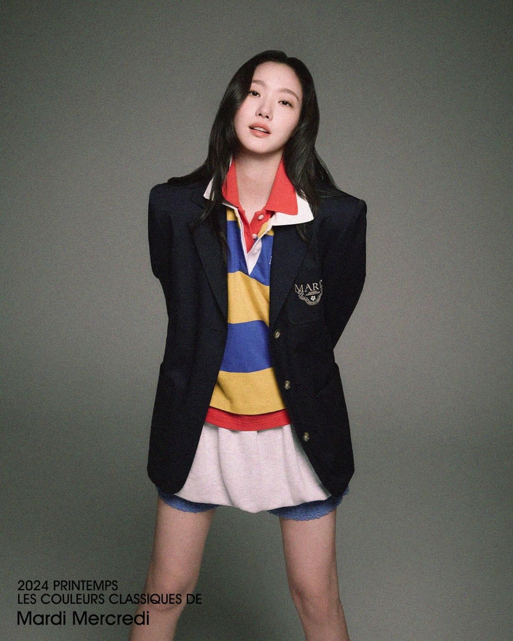 金高銀出鏡Mardi Mercredi的形象大片。