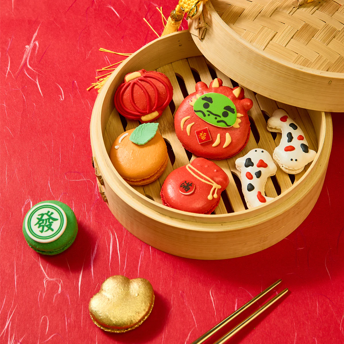 Macaron Gift Set - Year of Dragon。