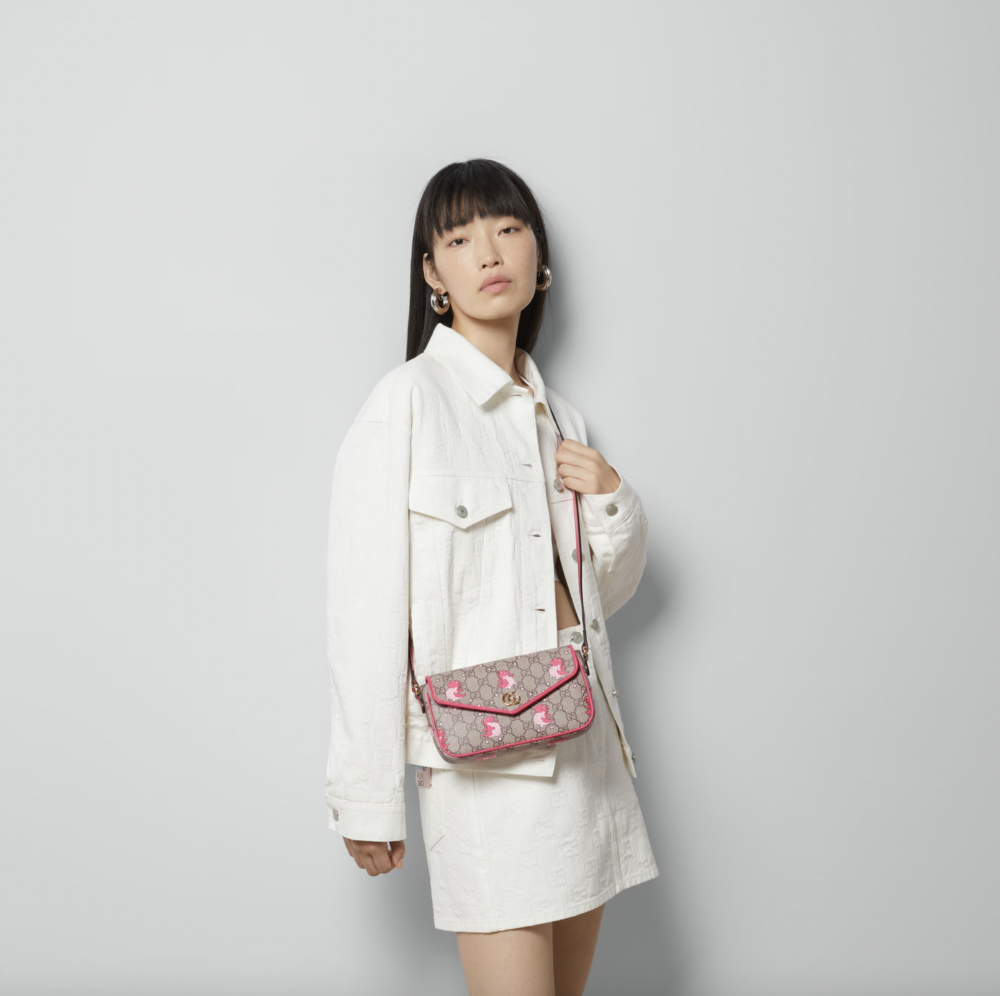 Gucci推出的龍年限定系列。